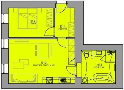 Prodej byt 2+kk - Resnerova, Klimkovice, 54 m² - 5