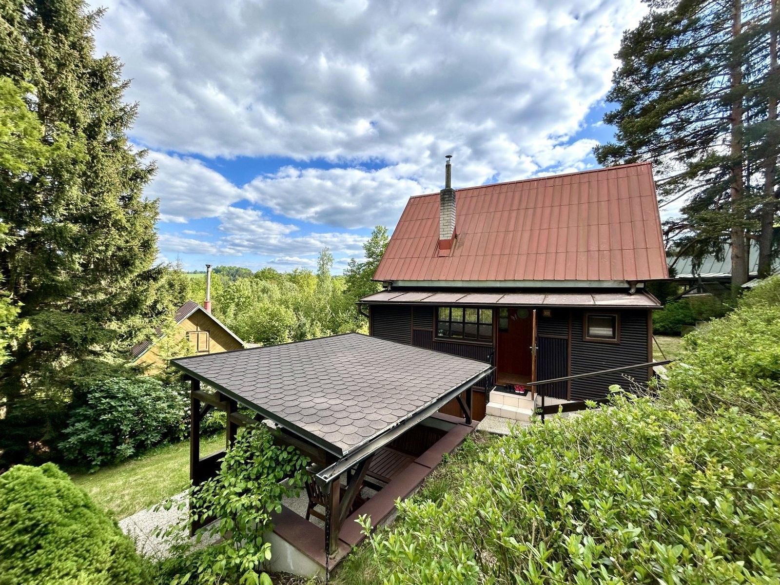 Prodej chata - Samařov, Liboměřice, 56 m²