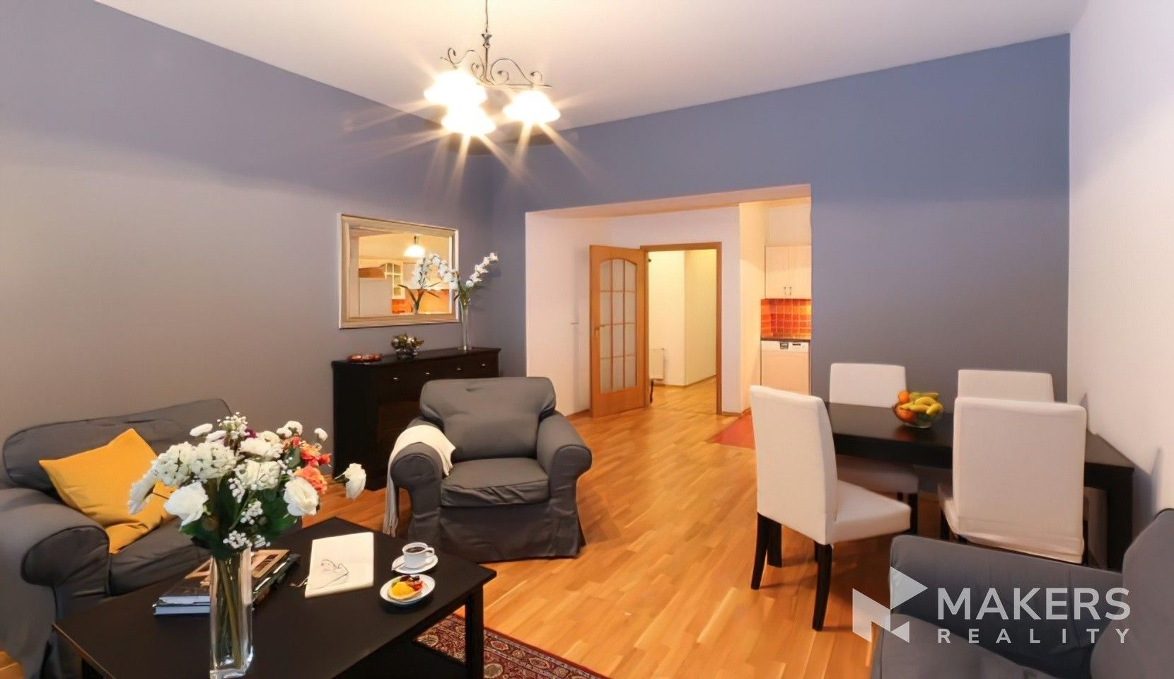 3+kk, Sázavská, Praha, 85 m²