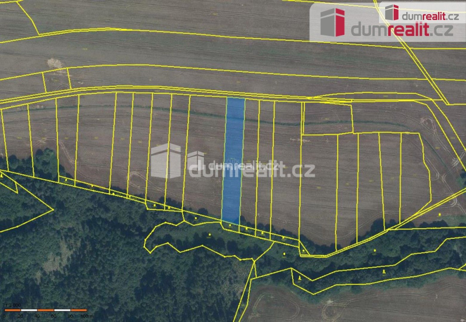 Prodej zemědělský pozemek - Dolní Lhota, 3 516 m²