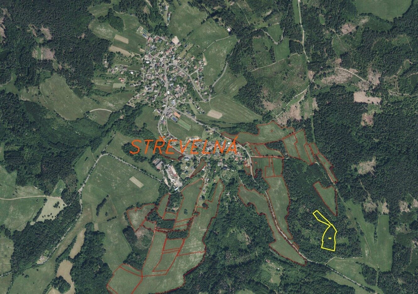 Prodej zemědělský pozemek - Železný Brod, 9 794 m² - 5