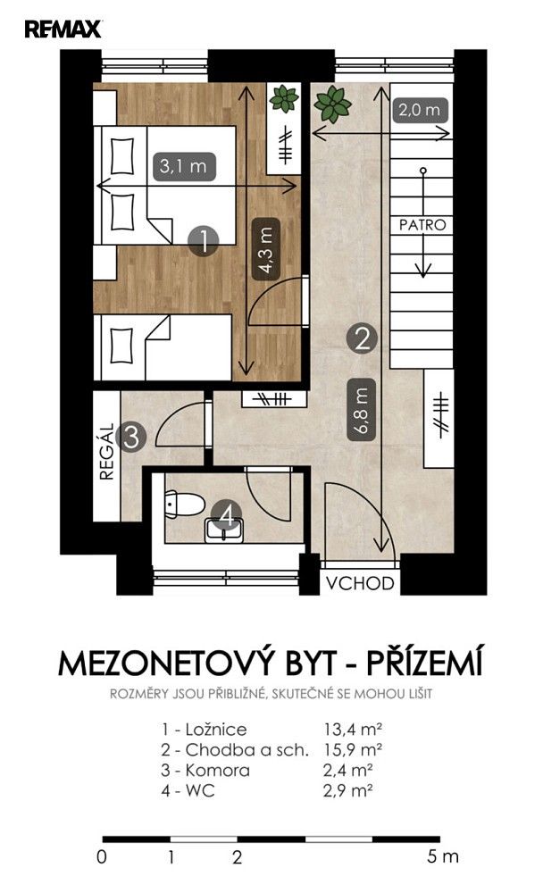Byt 3+kk · 109 m² · Preslova, Ostrava - Moravská Ostrava - 4