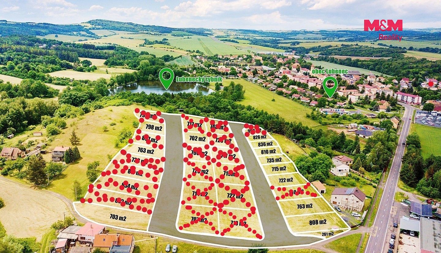 Pozemek pro bydlení · Lubenec, okres Louny - 3