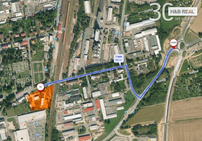 Komerční pozemek · 10 447 m² · 5. května, Svitavy - 3