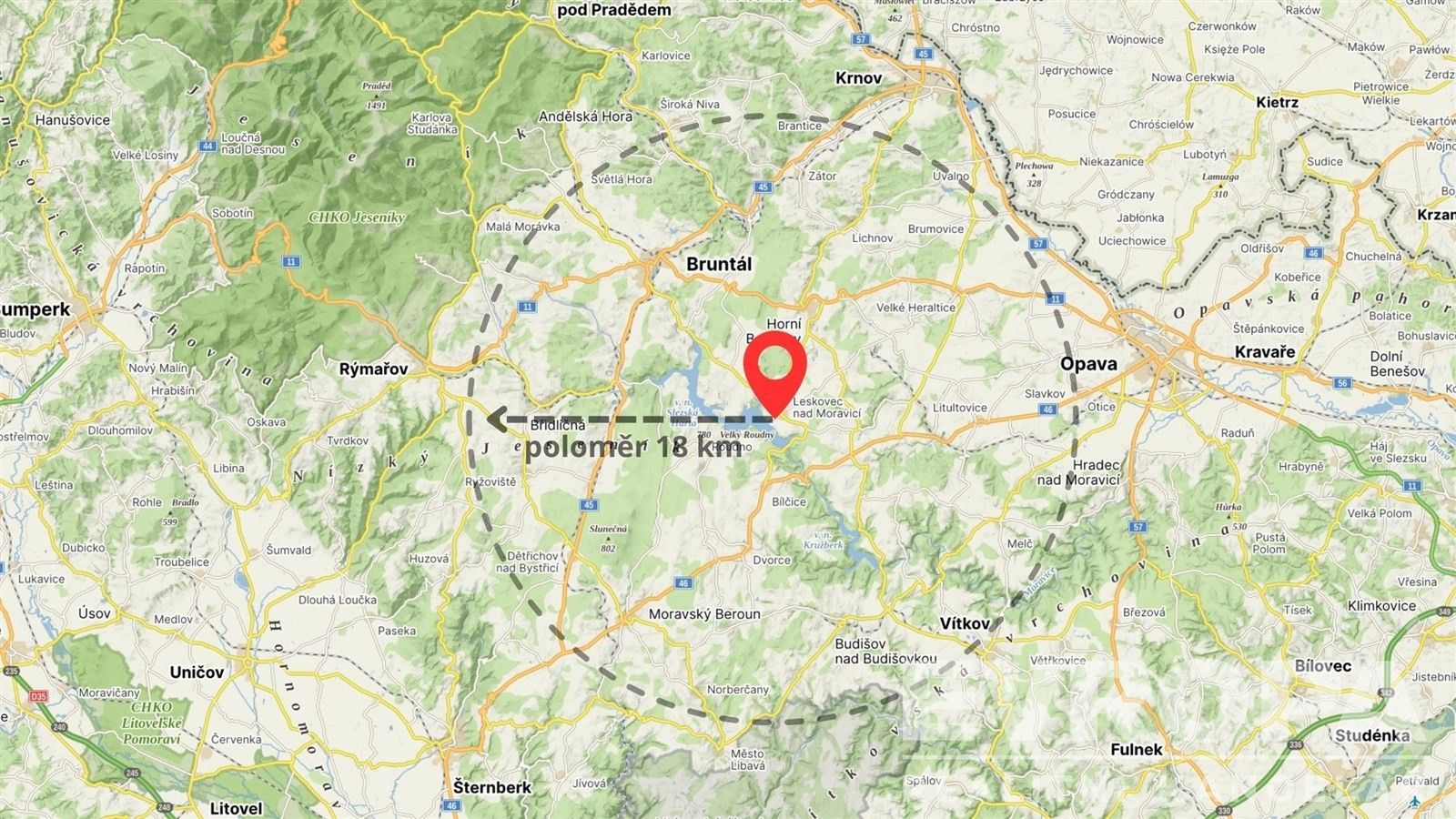 Prodej rodinný dům - Leskovec nad Moravicí, 120 m²