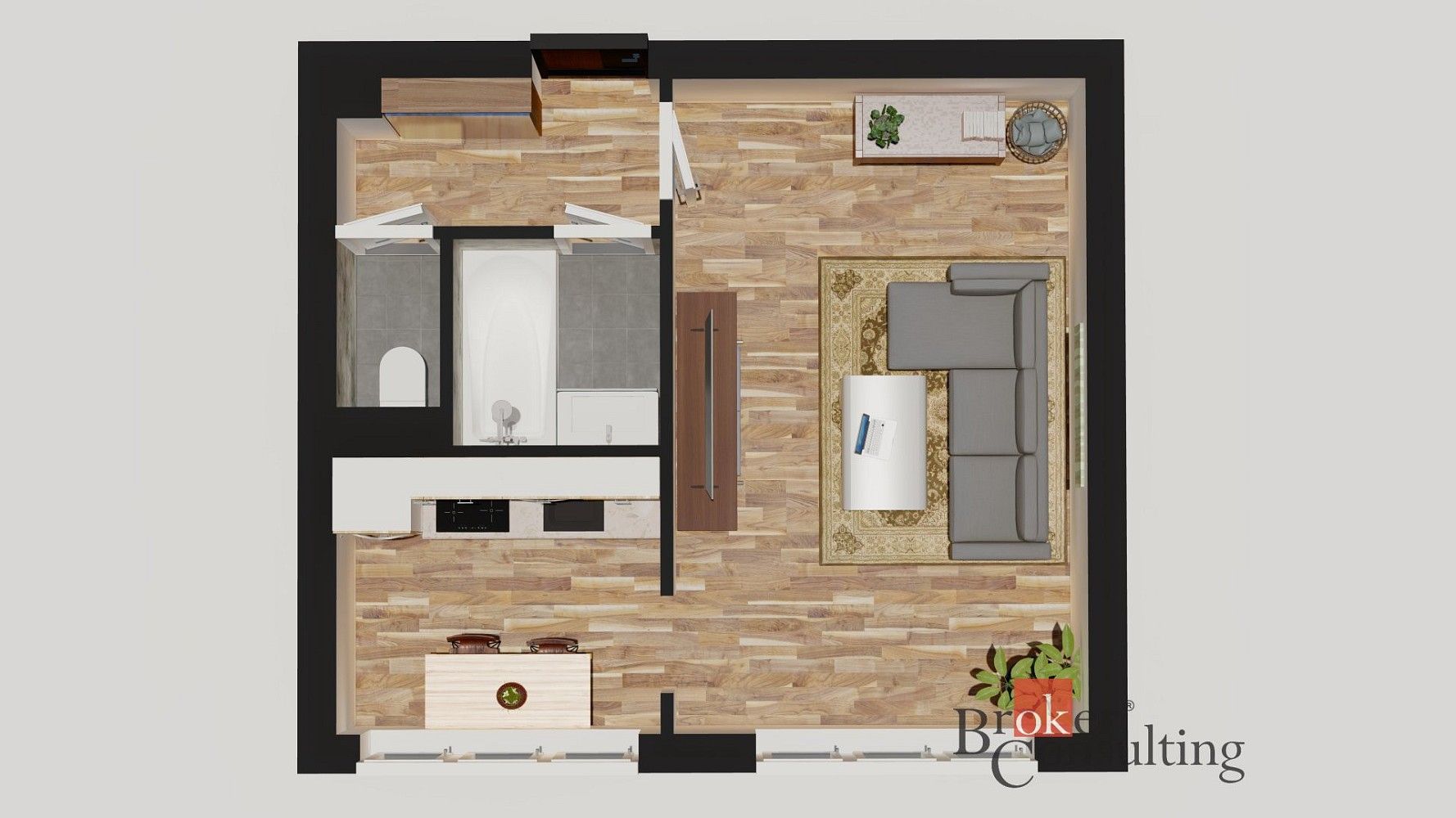 1+1, Ostrava - Poruba, okres Ostrava-město, Moravskoslezský kraj, 26 m² - 2