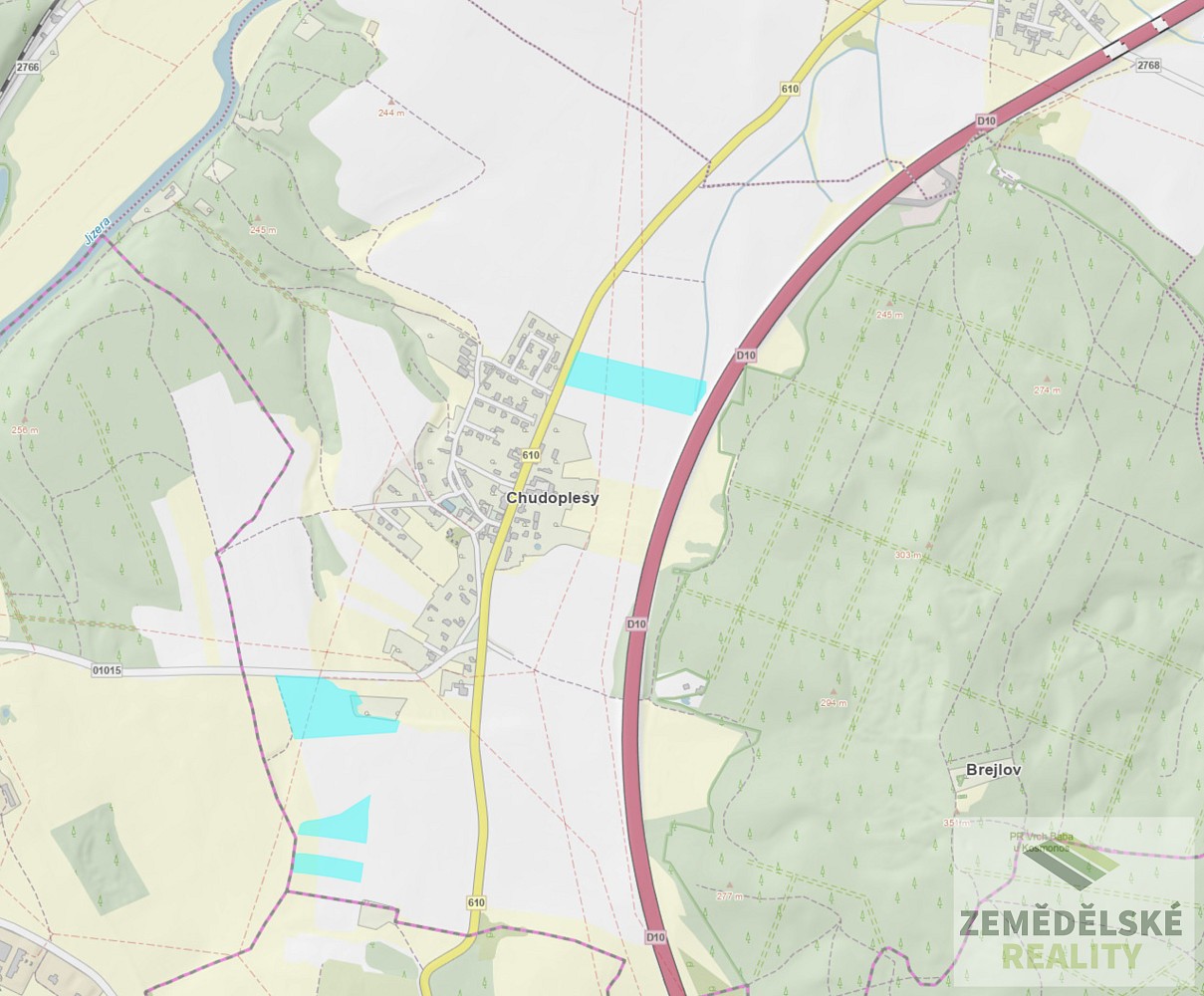 Zemědělský pozemek · Bakov nad Jizerou - Chudoplesy, okres Mladá Boleslav - 4