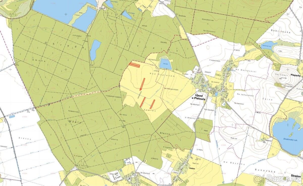 Prodej pozemek pro bydlení - Přelouč, 535 01