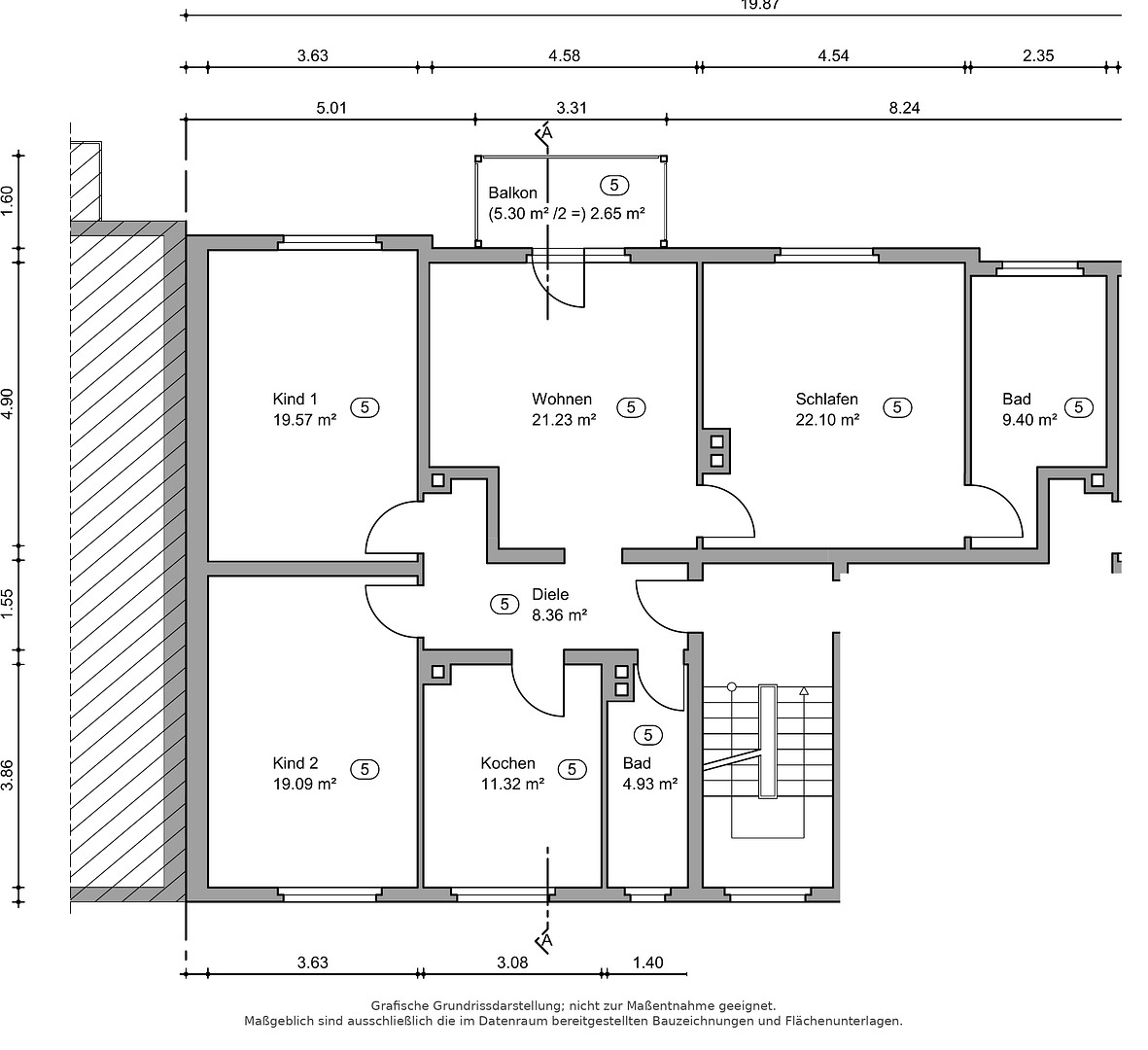 4+kk, Essen Rüttenscheid Nordrhein-Westfalen 45131, 119 m² - 1