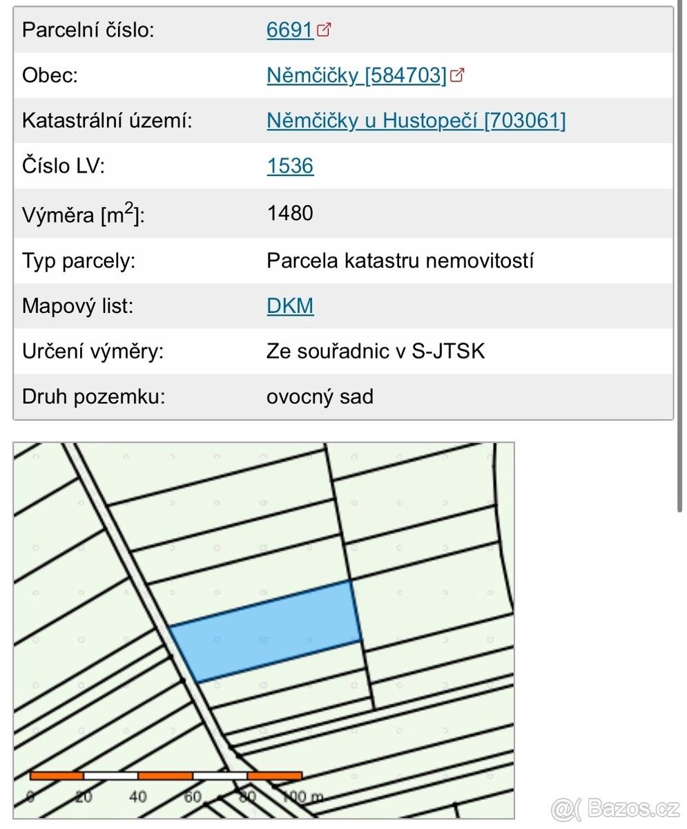 Prodej pozemek pro bydlení - Němčičky u Břeclavi, 691 07