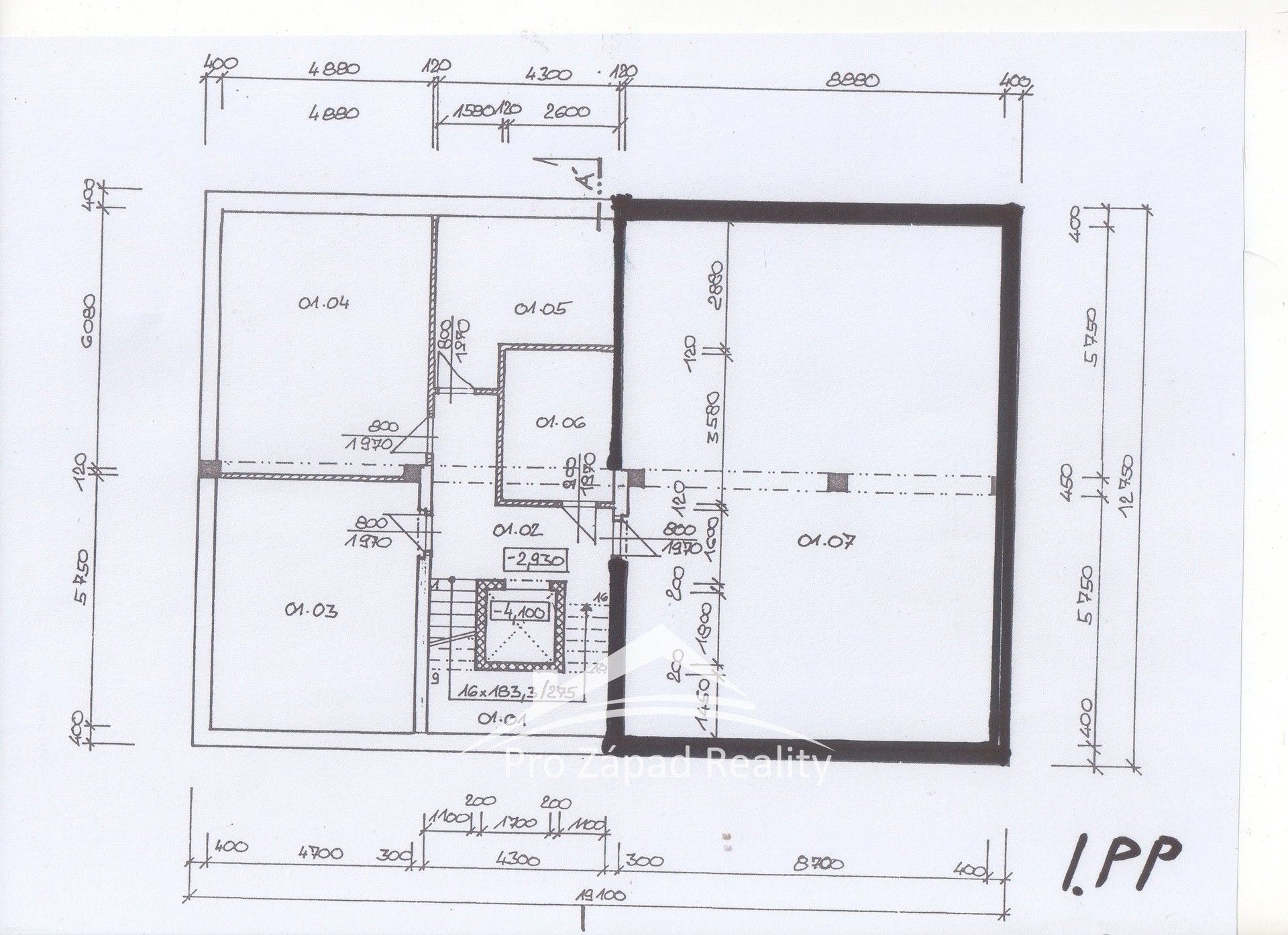 Obchodní prostory · 242 m² · Poděbradova, Plzeň - 4