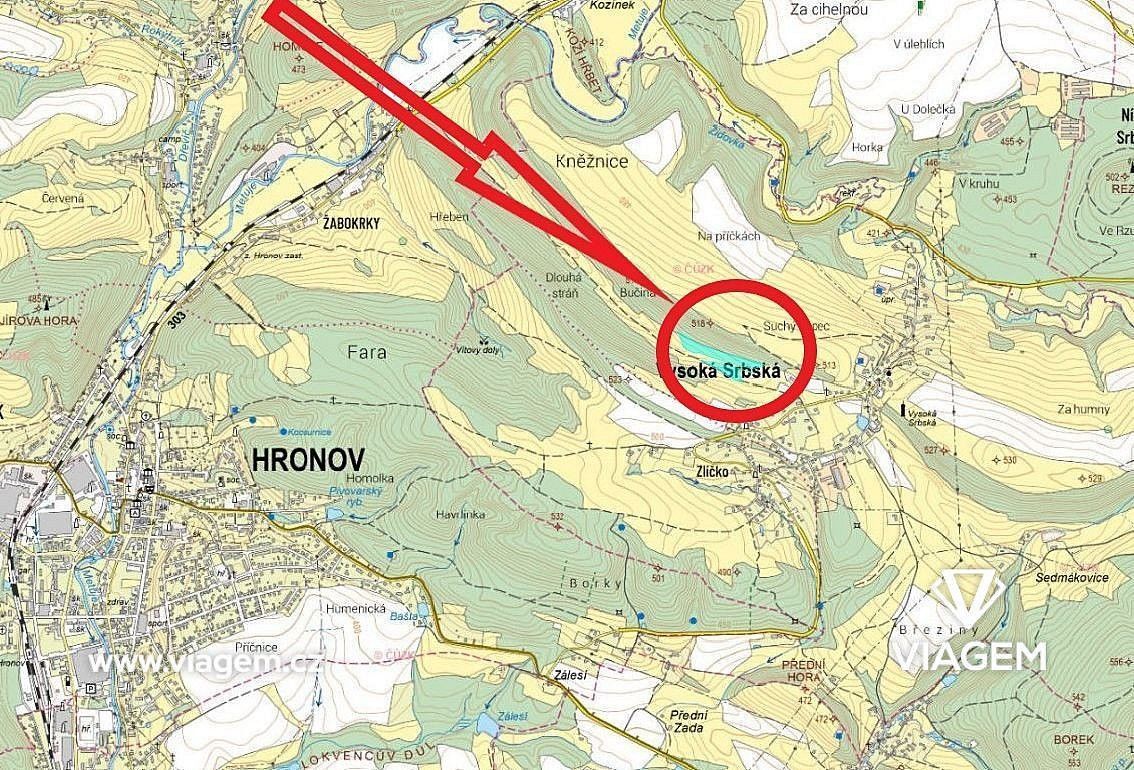 Zemědělský pozemek · Vysoká Srbská, okres Náchod - 3