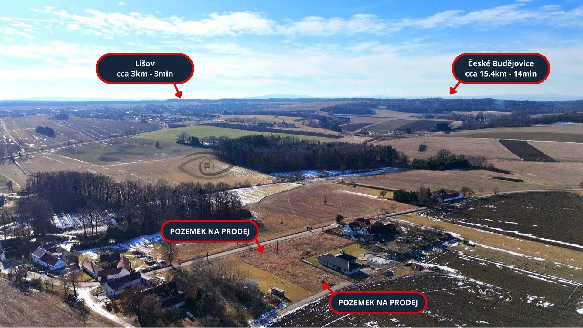 Prodej pozemek pro bydlení - Hůrky, Lišov