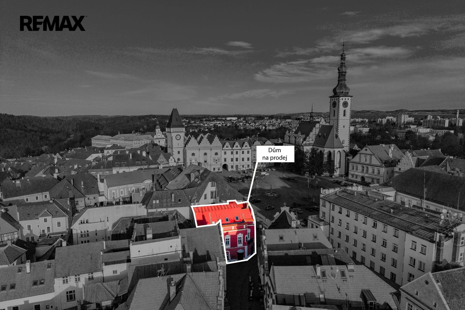 Činžovní domy, Žižkovo nám. 13, Tábor, 266 m² - 2