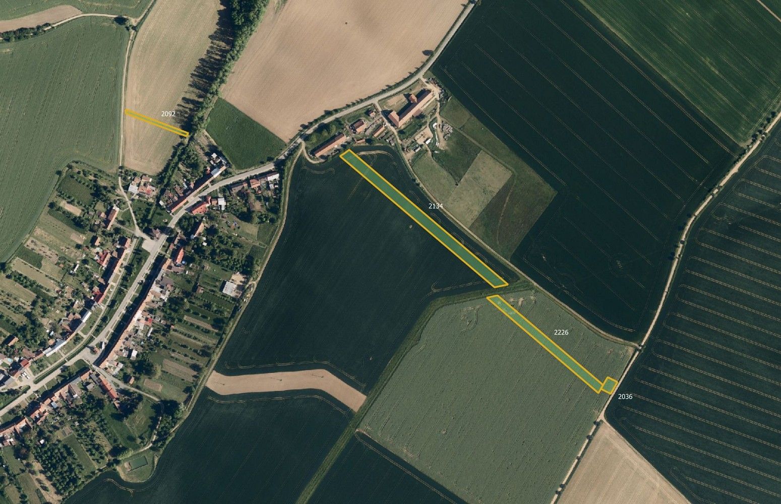 Zemědělské pozemky, Pačlavice - Lhota, okres Kroměříž, Zlínský kraj