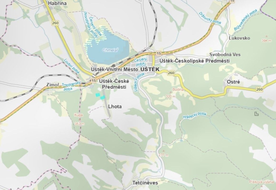 Les · 11 410 m² · Úštěk - 3