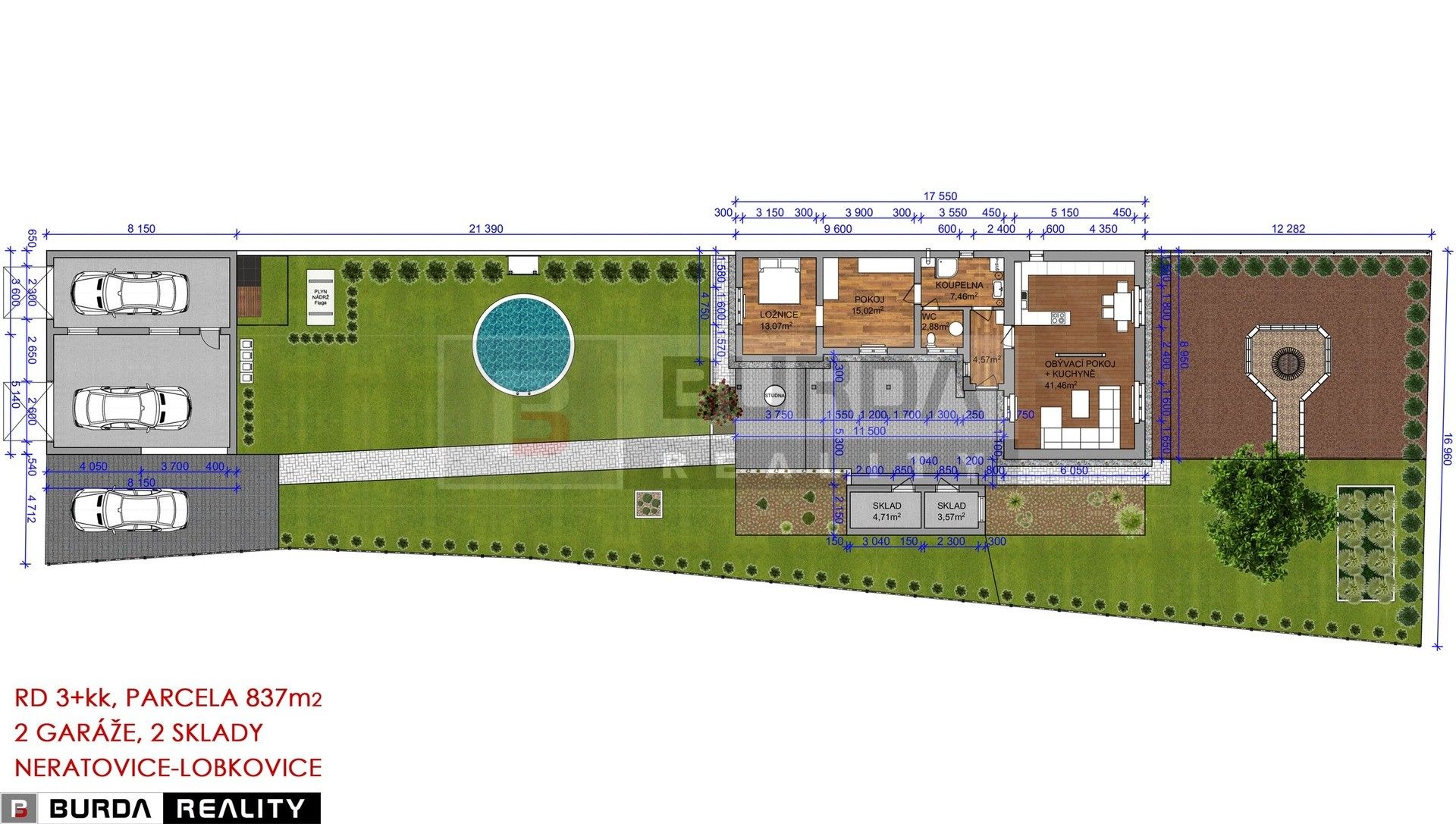 Prodej rodinný dům - Neratovice Lobkovice, 117 m² - 5