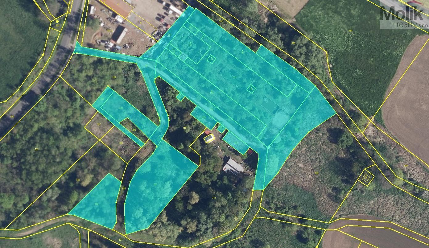 Prodej komerční pozemek - Zabrušany, 15 490 m²