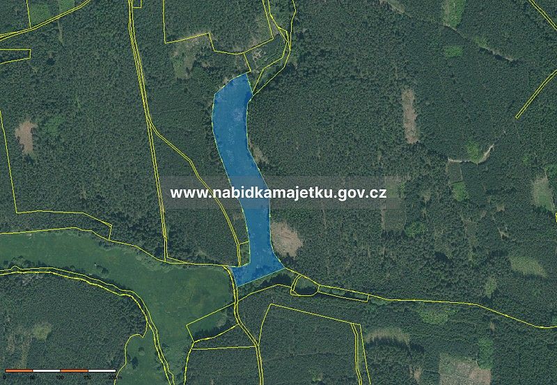 Prodej louka - Kladruby, okres Tachov, Plzeňský kraj