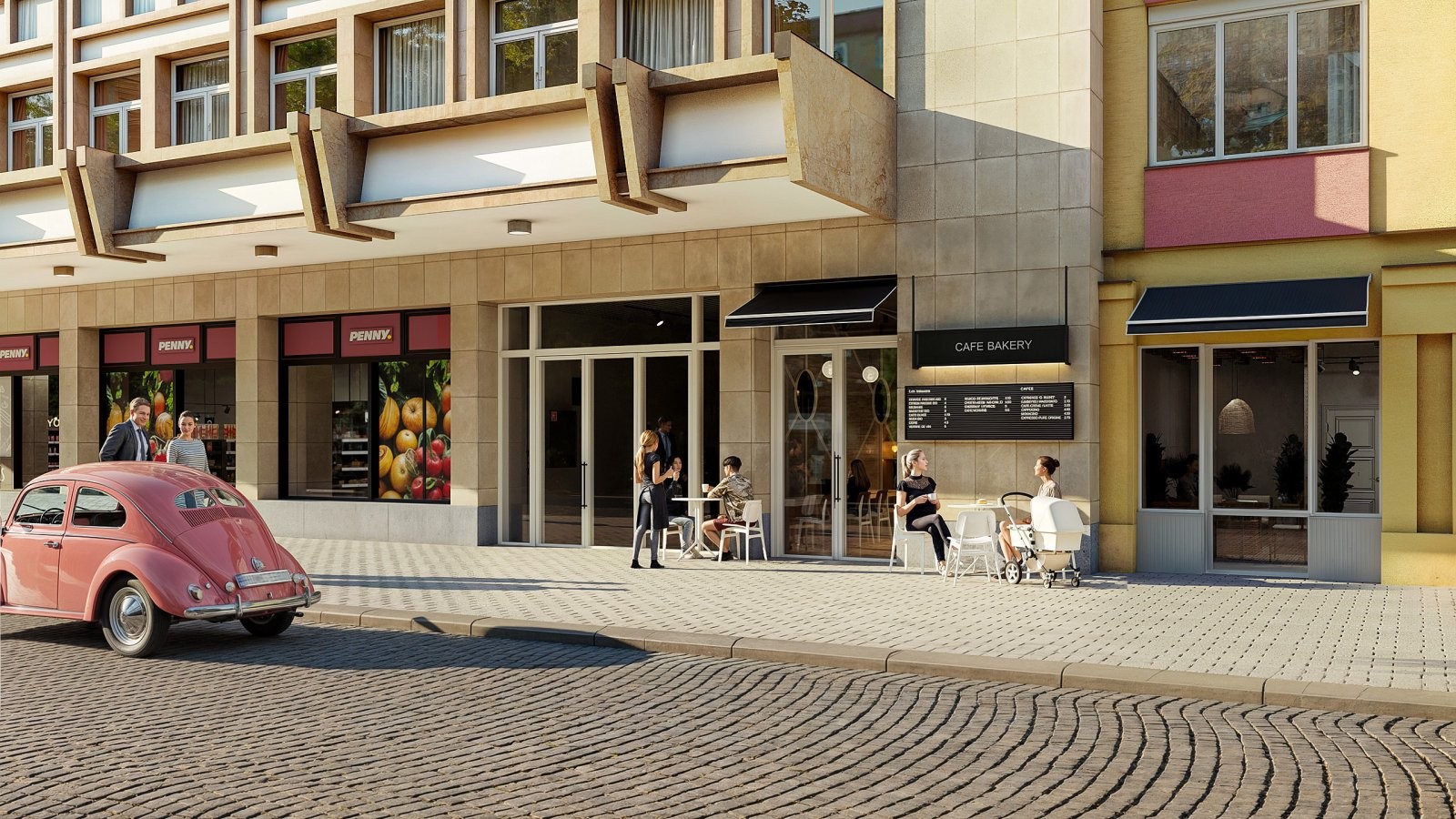 Obchodní prostory · 112 m² · Kubánské náměstí 1270, Praha Vršovice - 3