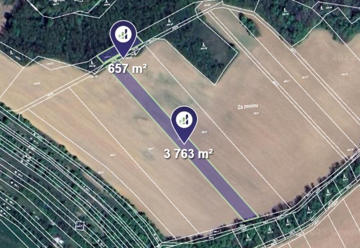 Zemědělské pozemky, Moravský Krumlov, 2 210 m²