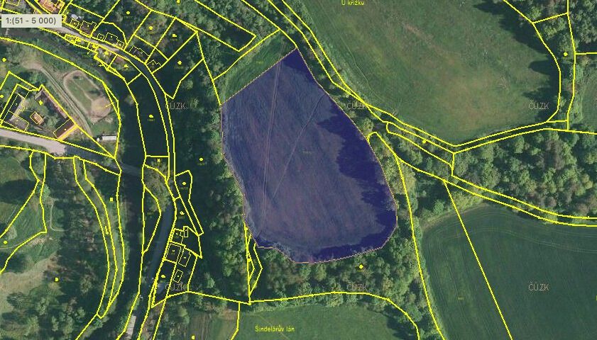 Prodej zemědělský pozemek - Staré Dobrkovice, Kájov, 15 m²