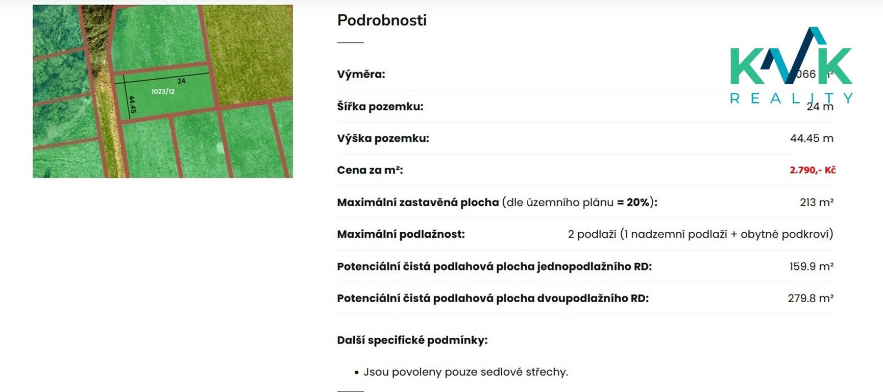 Prodej pozemek pro bydlení - Ostrov, 1 m²