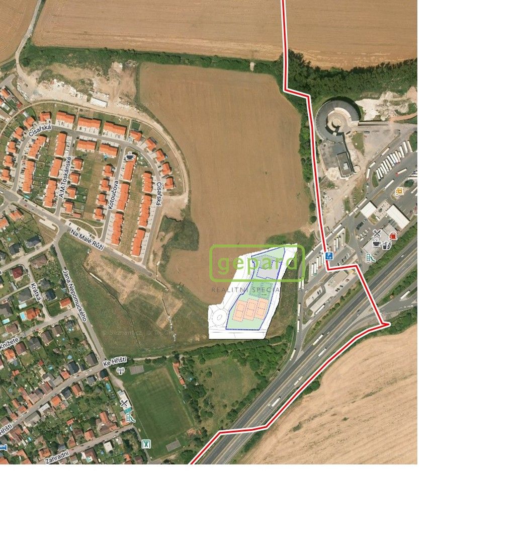 Prodej komerční pozemek - Drahelčice, 7 m²