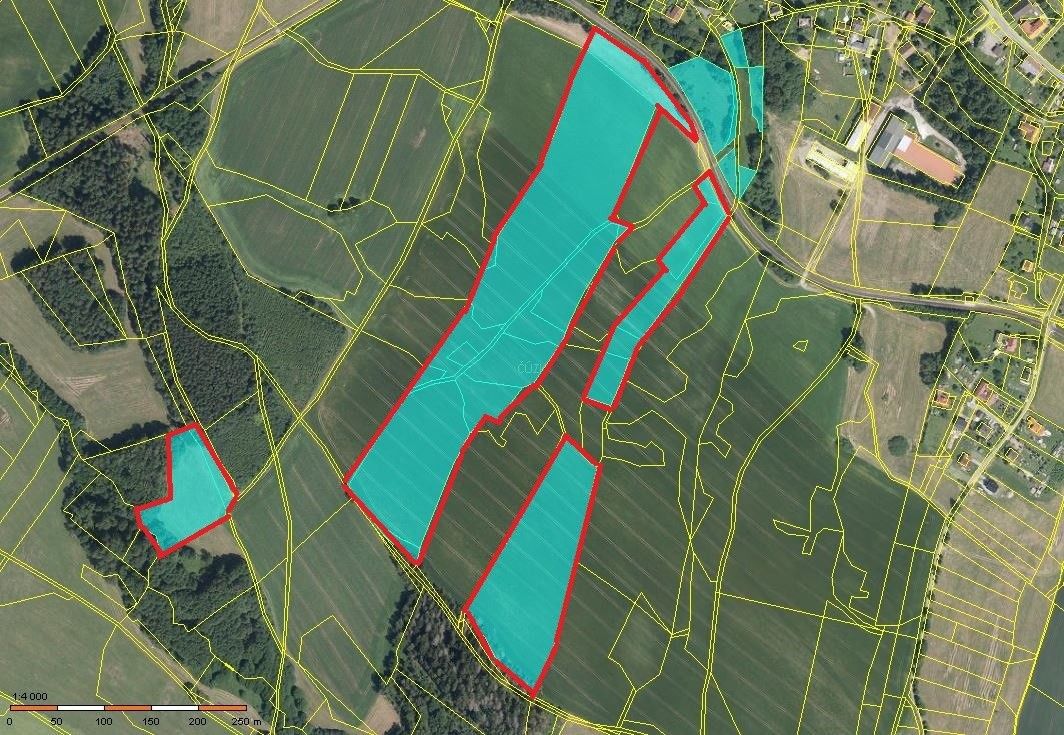 Prodej zemědělský pozemek - Pustá Kamenice