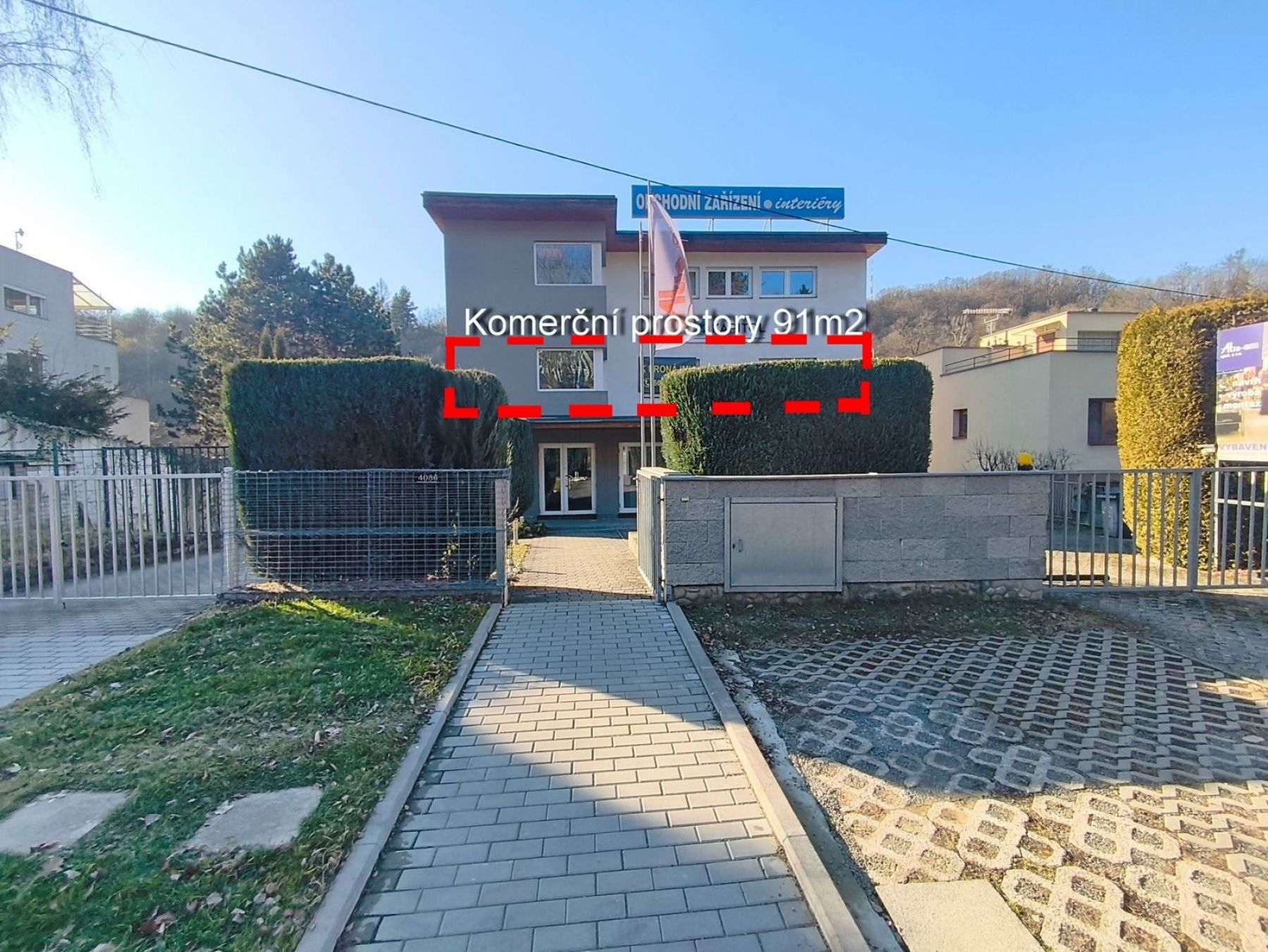 Kanceláře, Zlín, 91 m² - 1