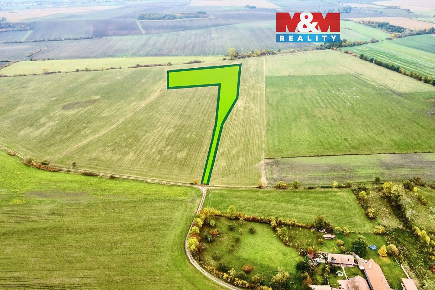 Zemědělské pozemky, Dolní Roveň - Komárov, okres Pardubice - 1