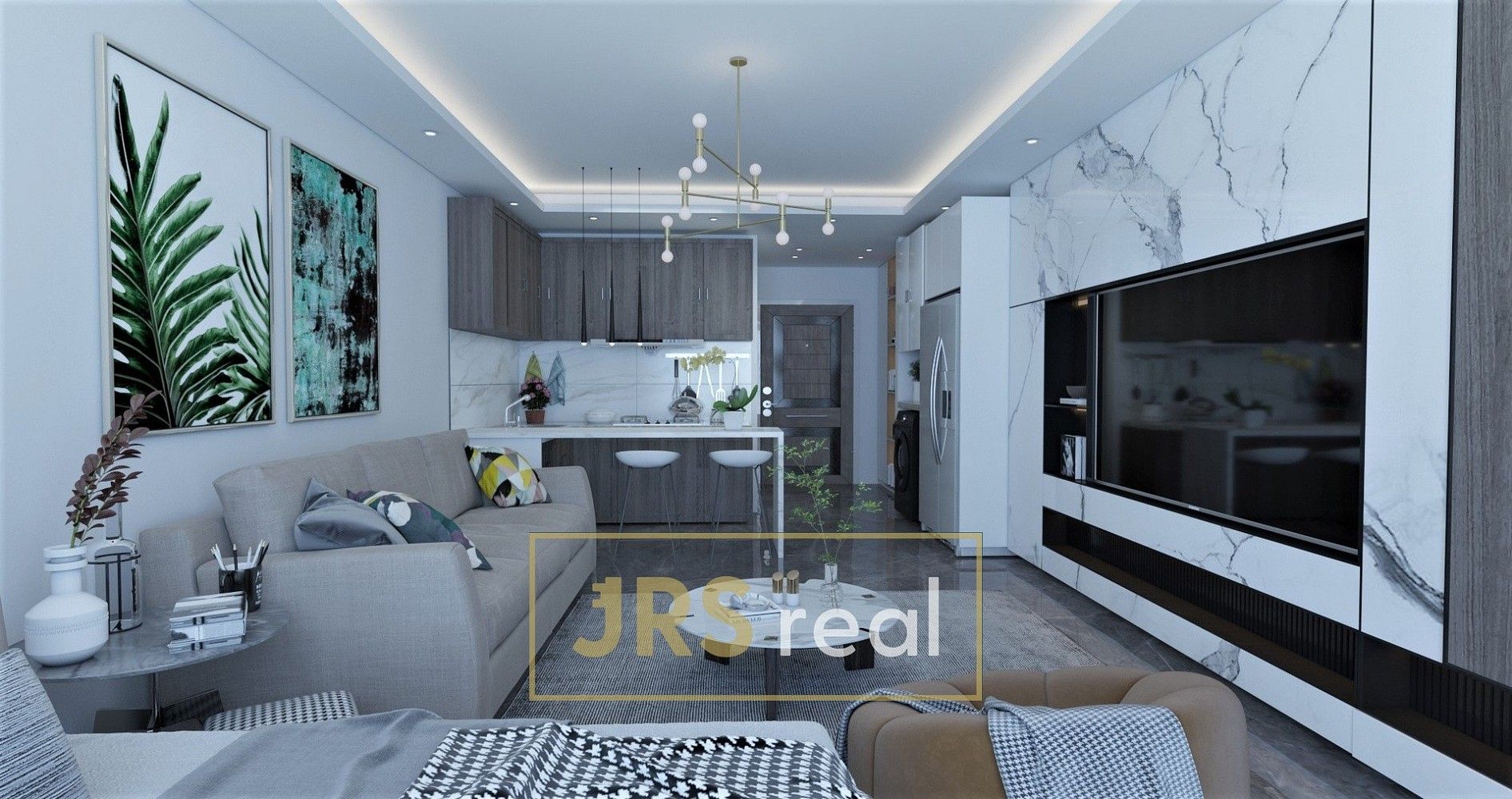 Prodej byt 1+kk - Trikomo, Kypr, 45 m² - 2