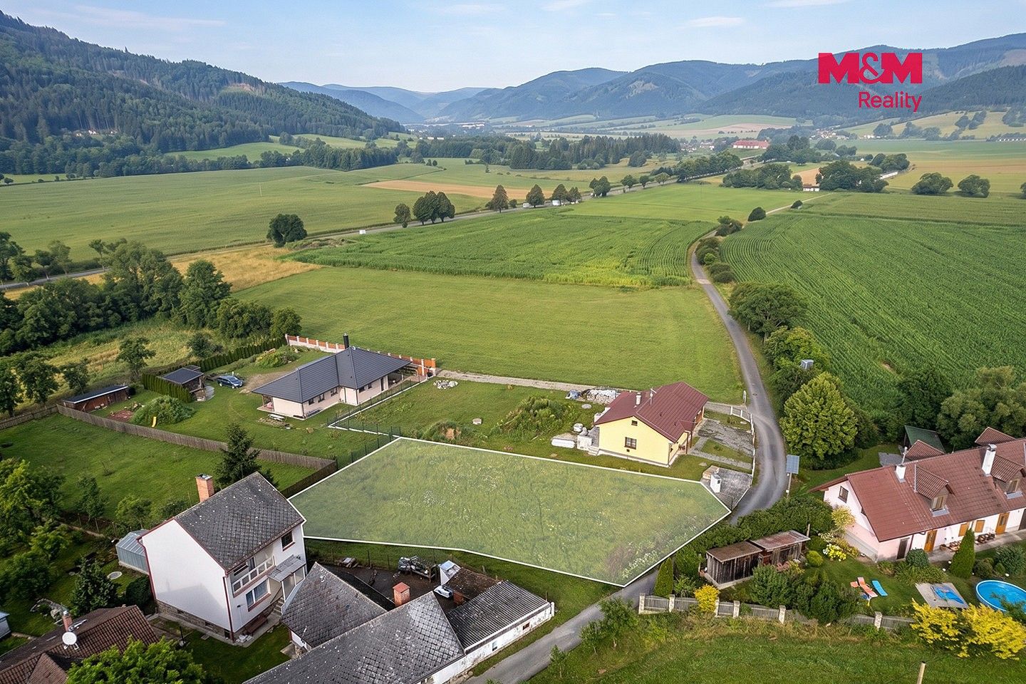 Prodej pozemek pro bydlení - Strunkovice nad Volyňkou, okres Strakonice - 5