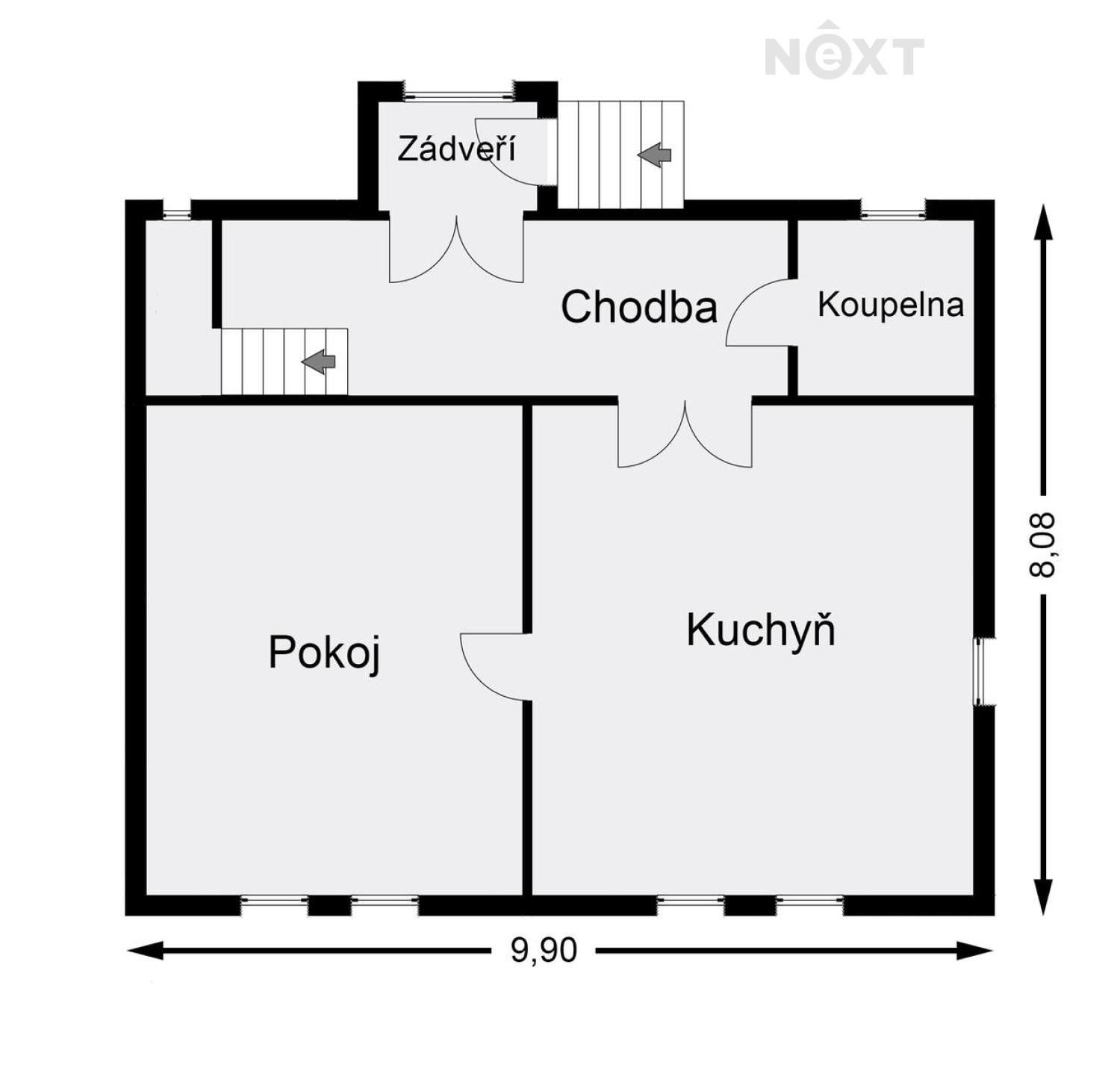 Rodinné domy, Puškinova 508, Úpice, 150 m² - 2