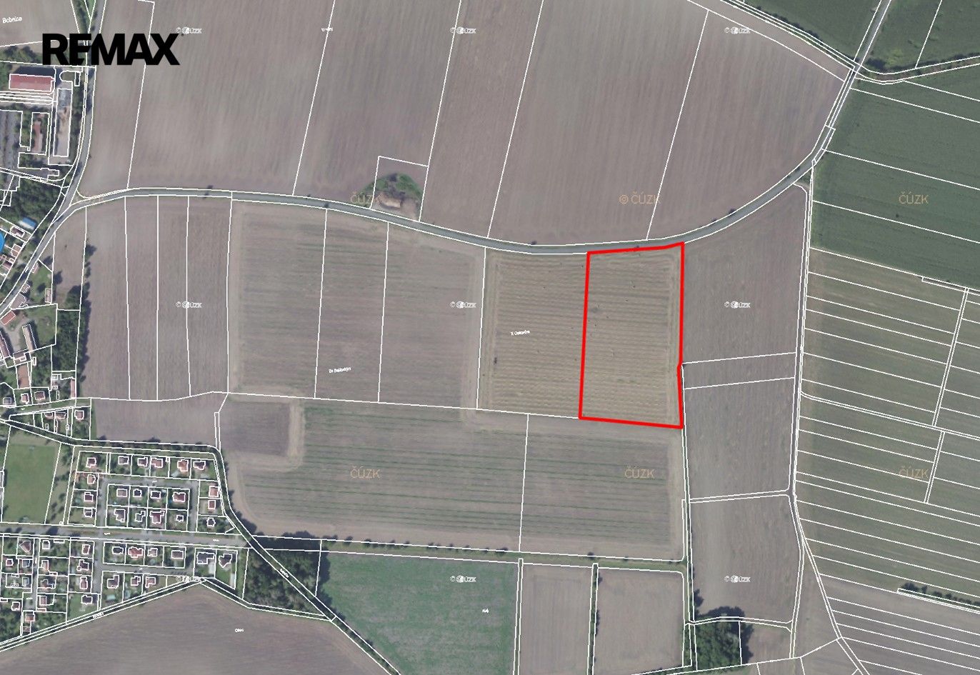 Zemědělské pozemky, Bobnice, 34 185 m² - 1