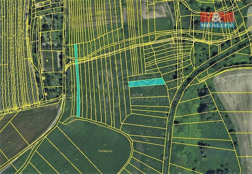 Zemědělský pozemek, 1 597 m²