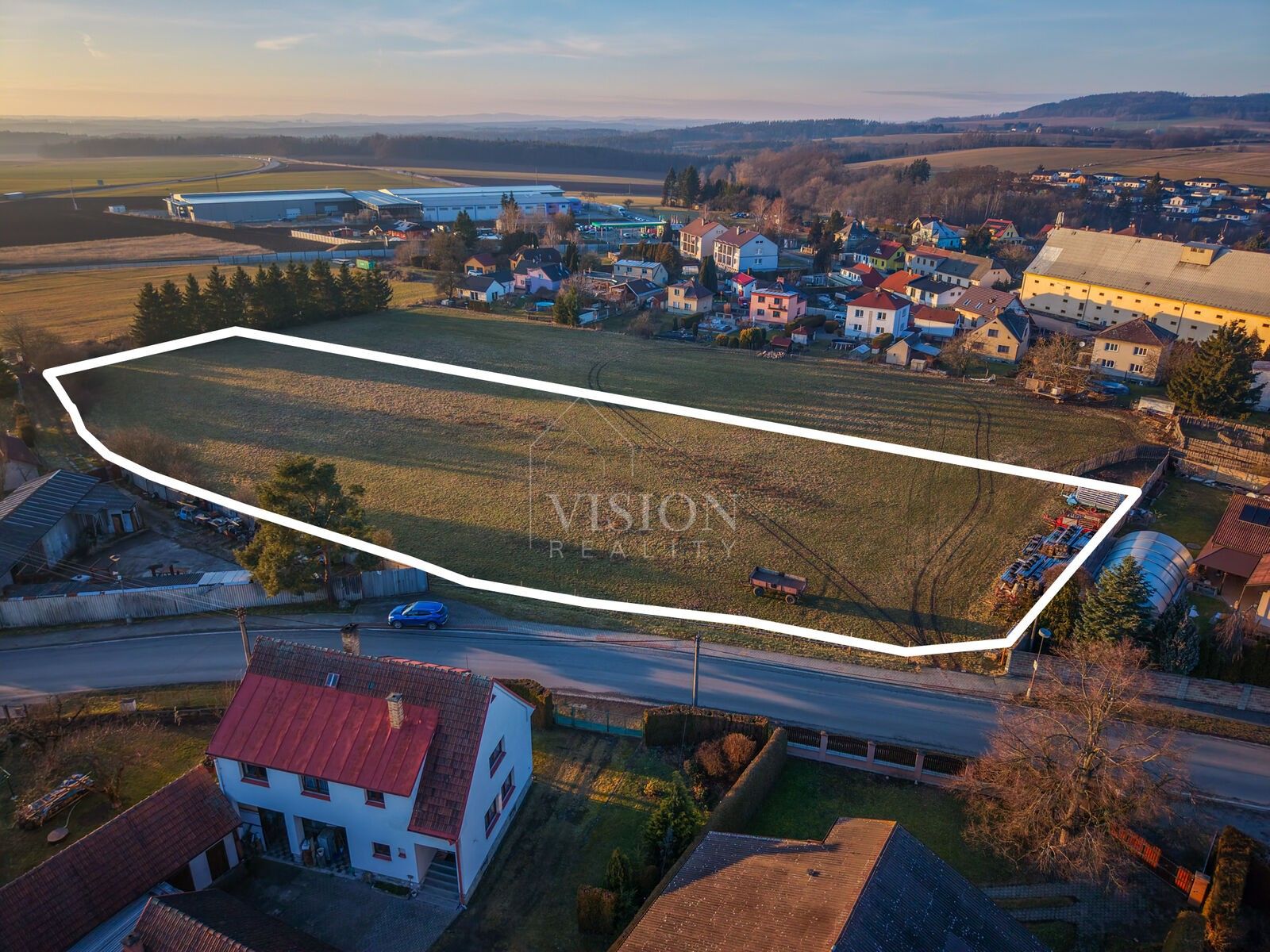 Pozemky pro bydlení, Chýnov, 7 639 m²