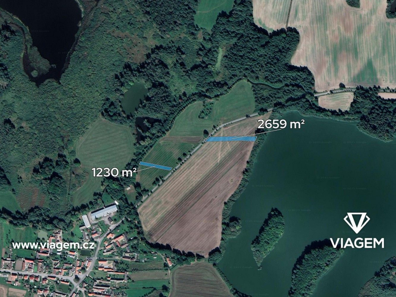Prodej zemědělský pozemek - Třeboň, okres Jindřichův Hradec, Jihočeský kraj - 2