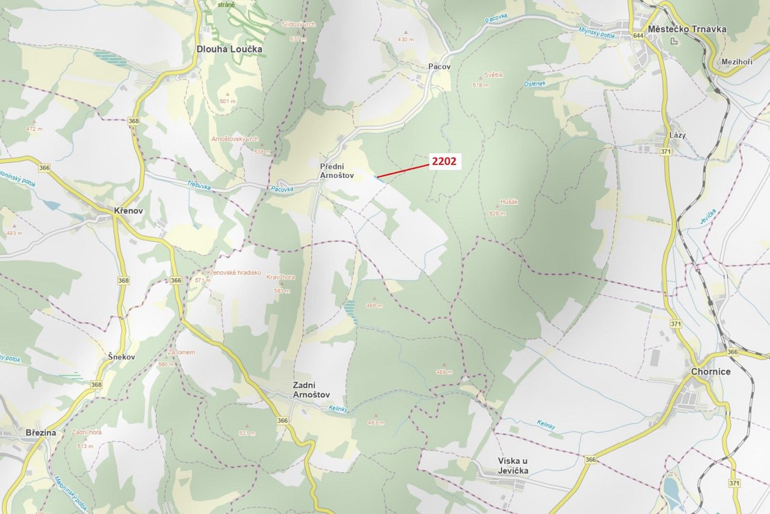 Les, 1 919 m²