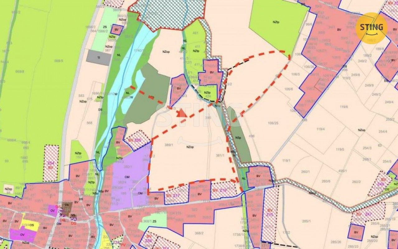 Prodej pozemek - Smilovice, 105 155 m² - 5