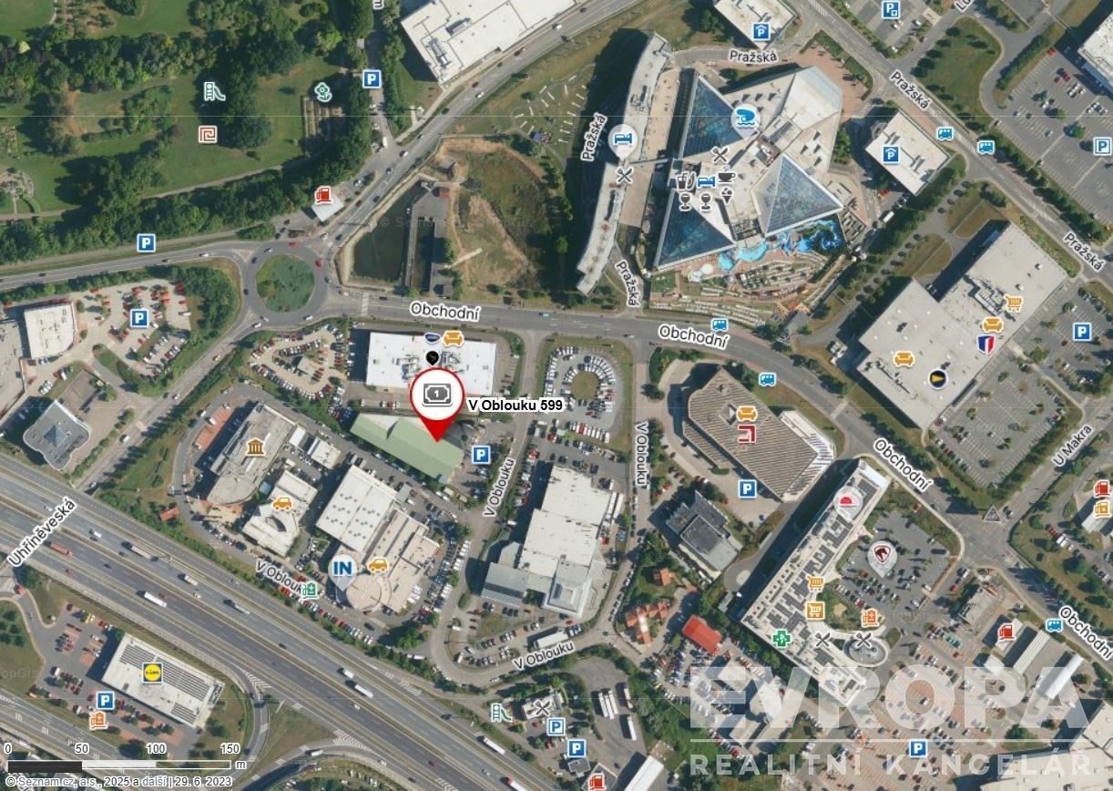 Pronájem obchodní prostory - V Oblouku, Průhonice, 600 m²