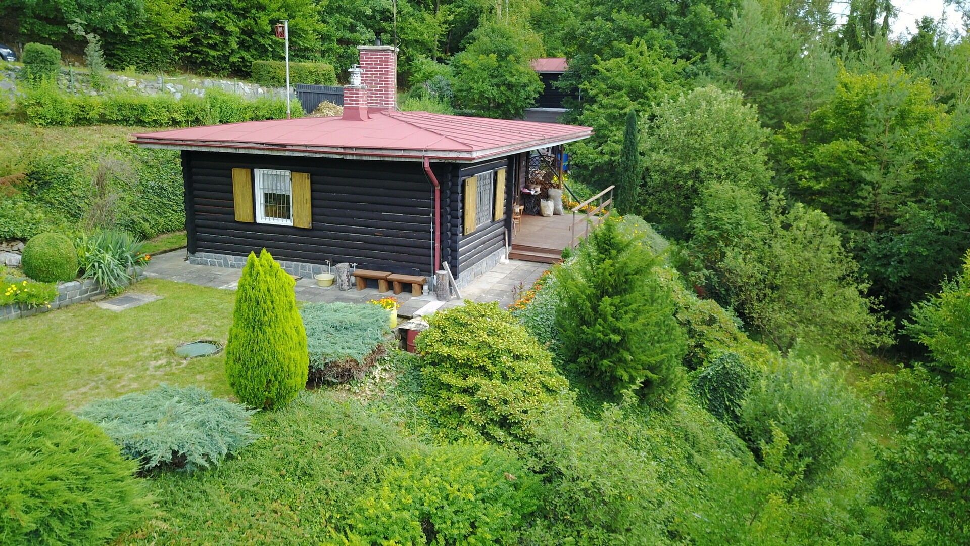 Pronájem chata - Slapy, 72 m²