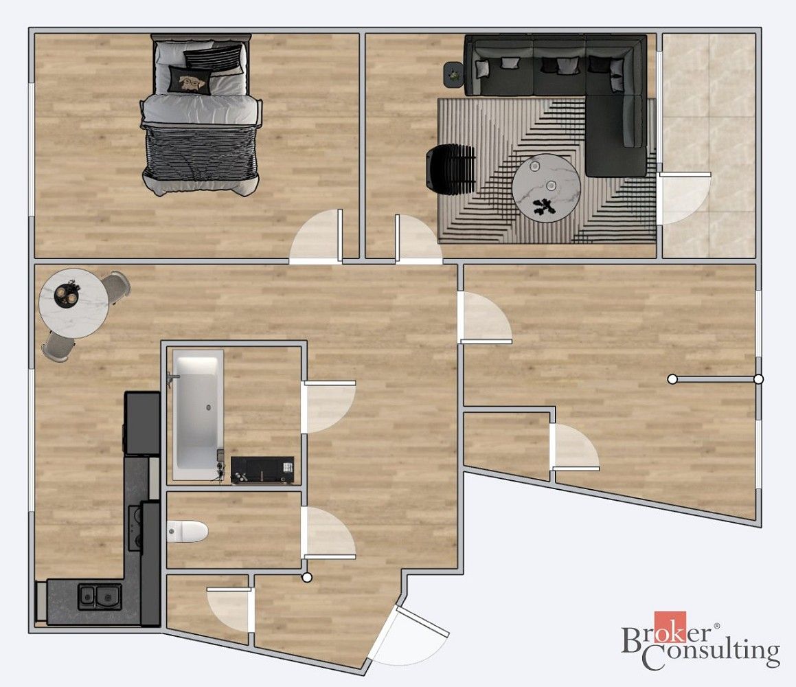 Byt 3+1 · 86 m² · Plzeň - Bolevec, okres Plzeň-město, Plzeňský kraj - 3