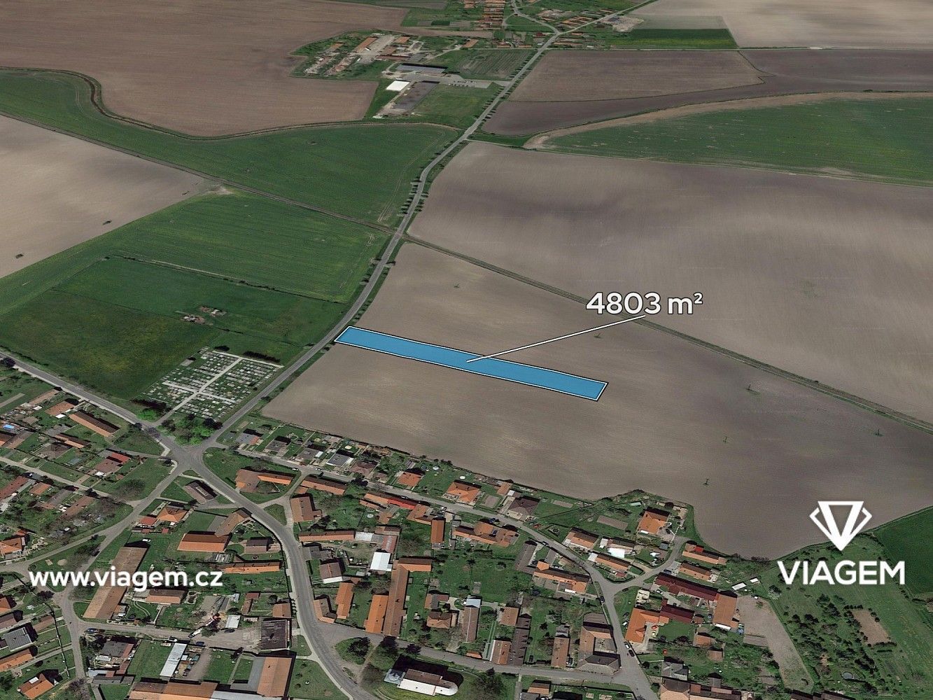 Zemědělské pozemky, Běrunice, okres Nymburk, Středočeský kraj - 1