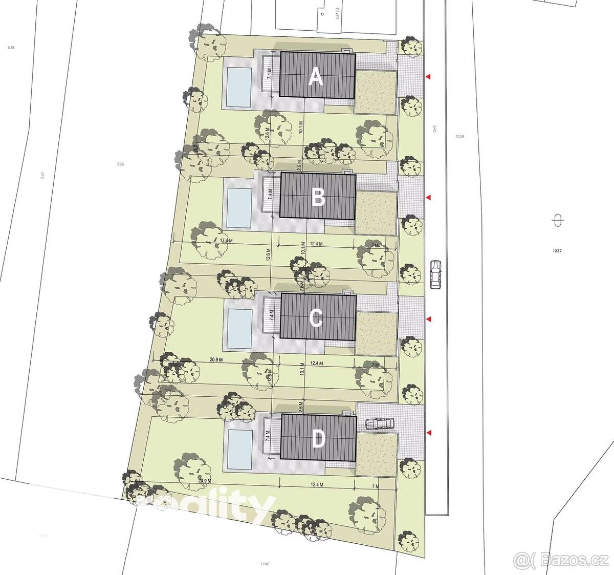 Pozemky pro bydlení, Studénka, 742 13