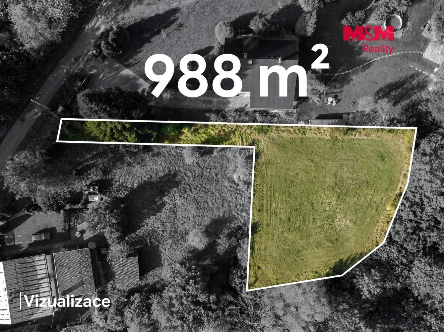 Prodej pozemek pro bydlení - Lesní, Chotěbuz - 2