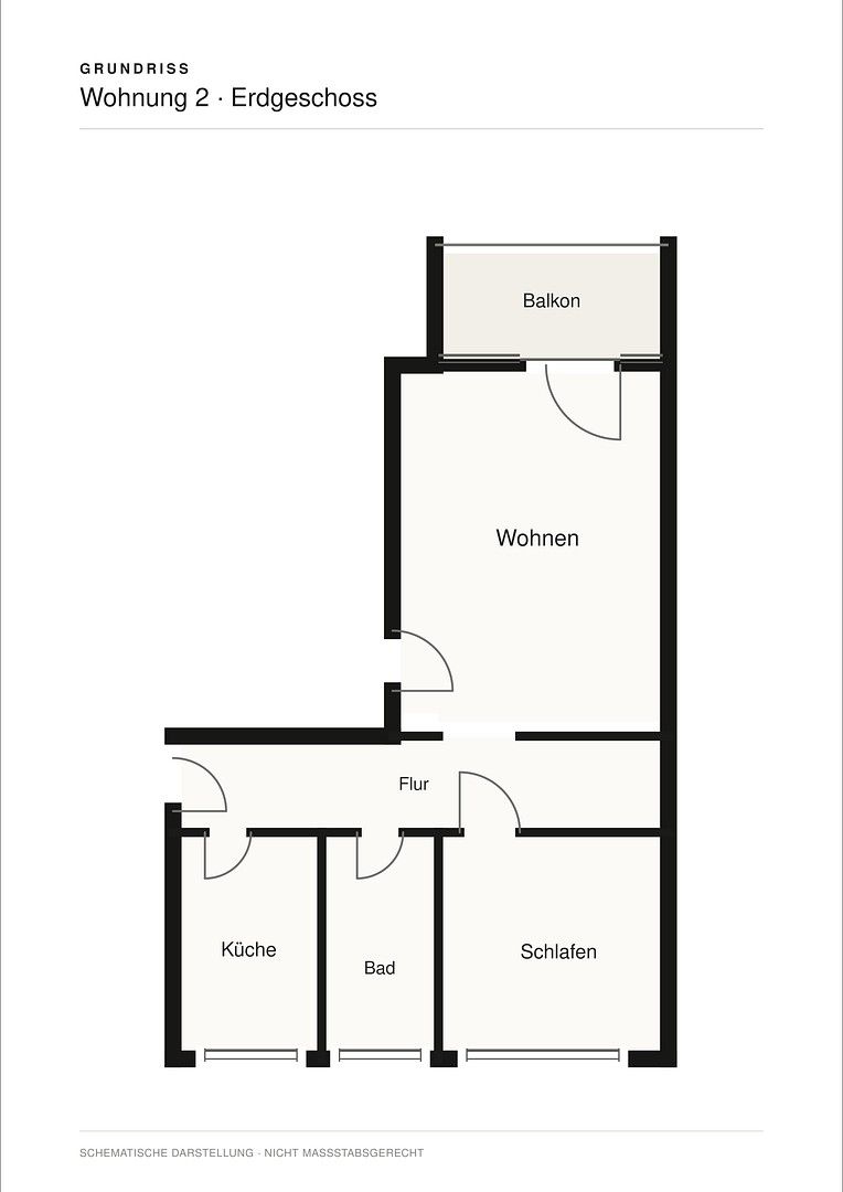 2+1, Frankfurt am Main Nordend Hessen 60318, 63 m² - 1