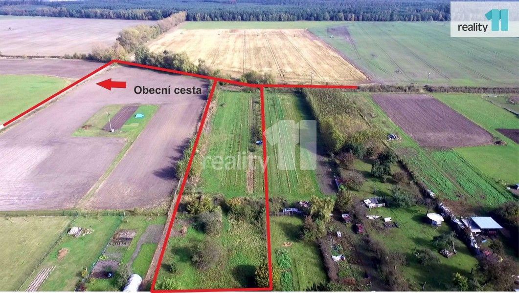 Zahrady, Bílé Vchynice, Kladruby nad Labem, 6 054 m²