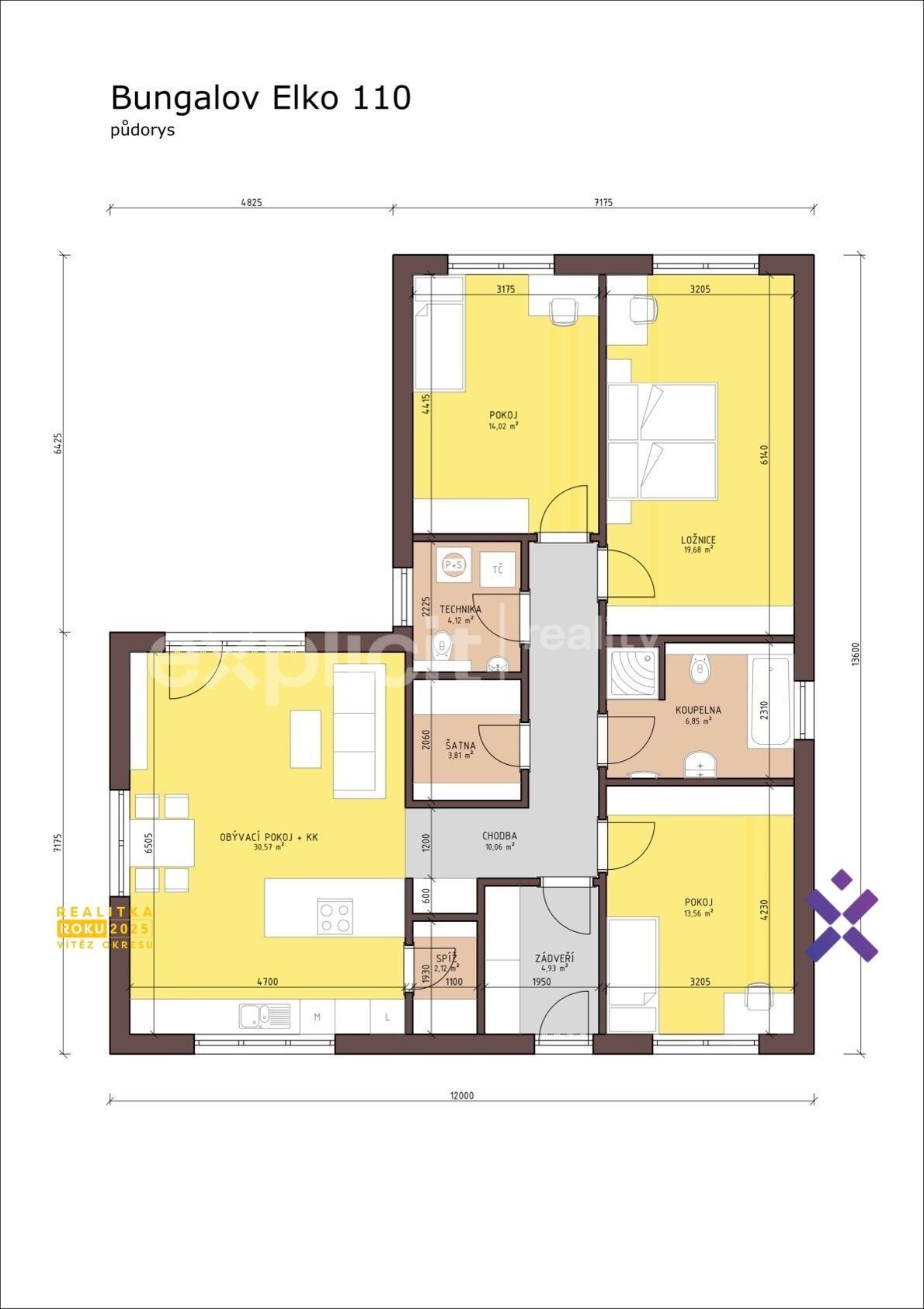Prodej rodinný dům - Lubná, 110 m² - 5