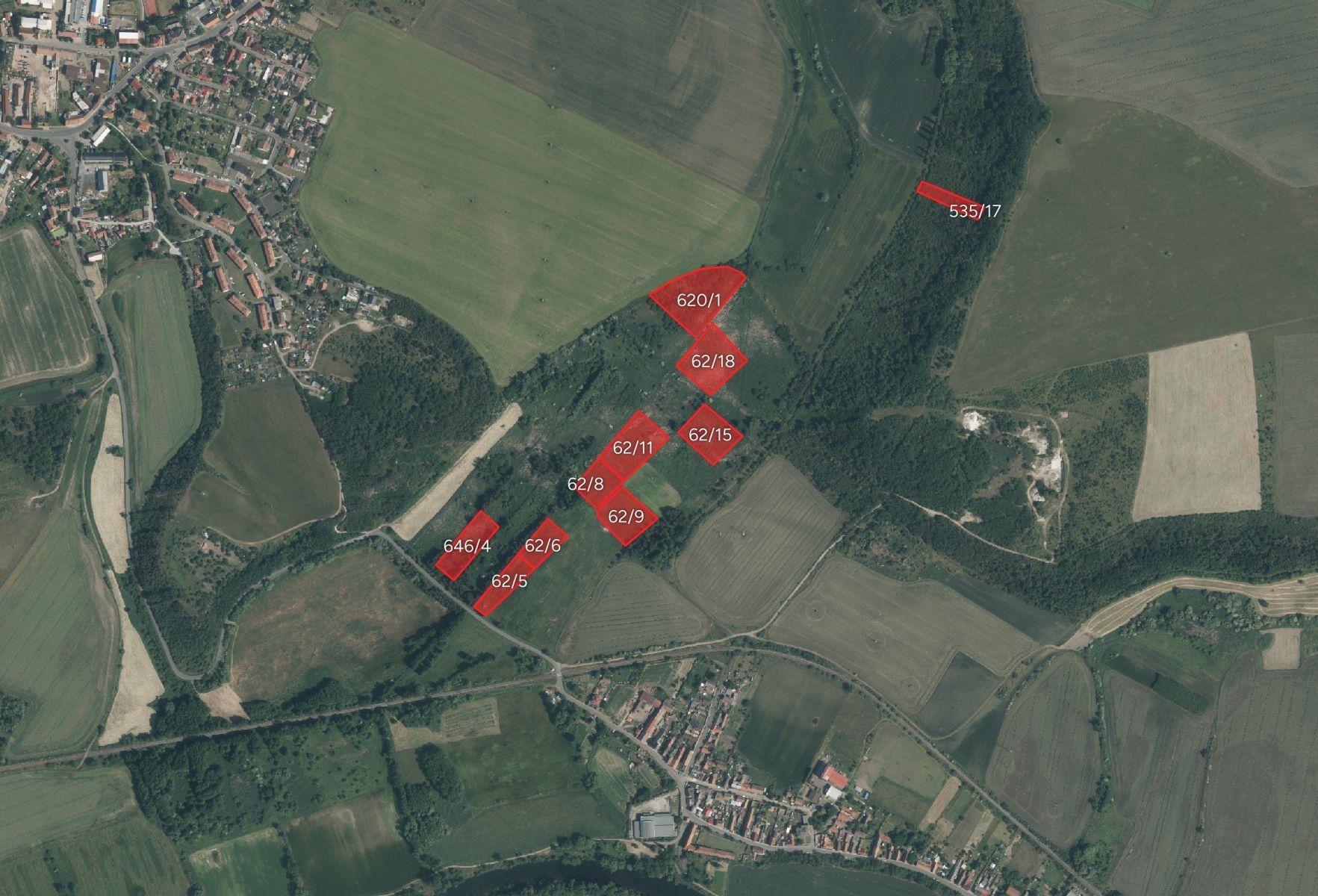 Zemědělský pozemek, 45 996 m²